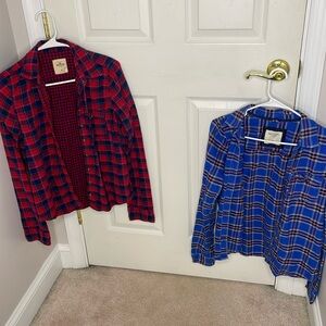 Abercrombie & Hollister Flannels
